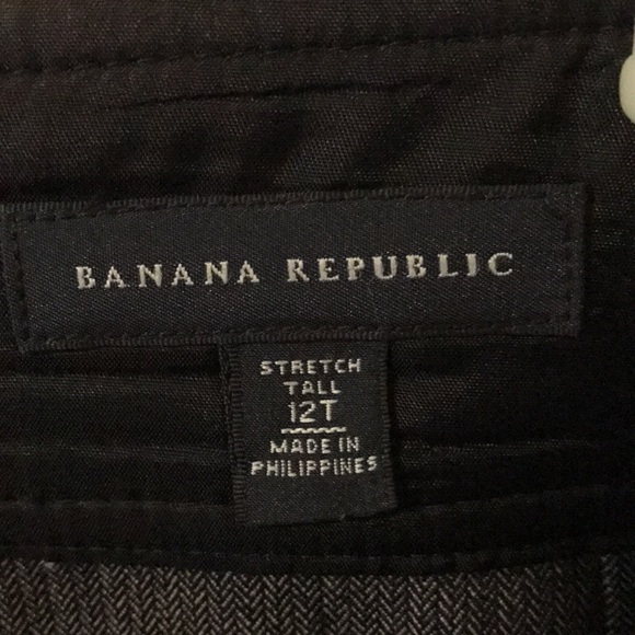 Banana Republic Skirt dark grey with pockets - Picture 5 of 5